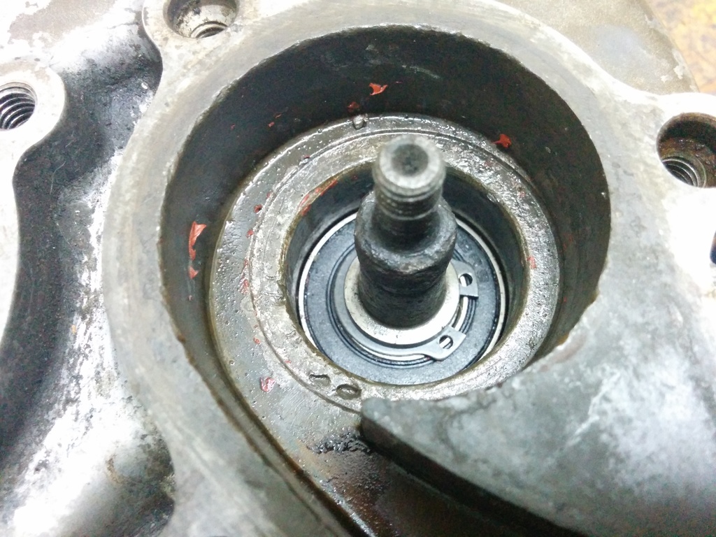 NX250/AX1 water pump bearing repair StaDar